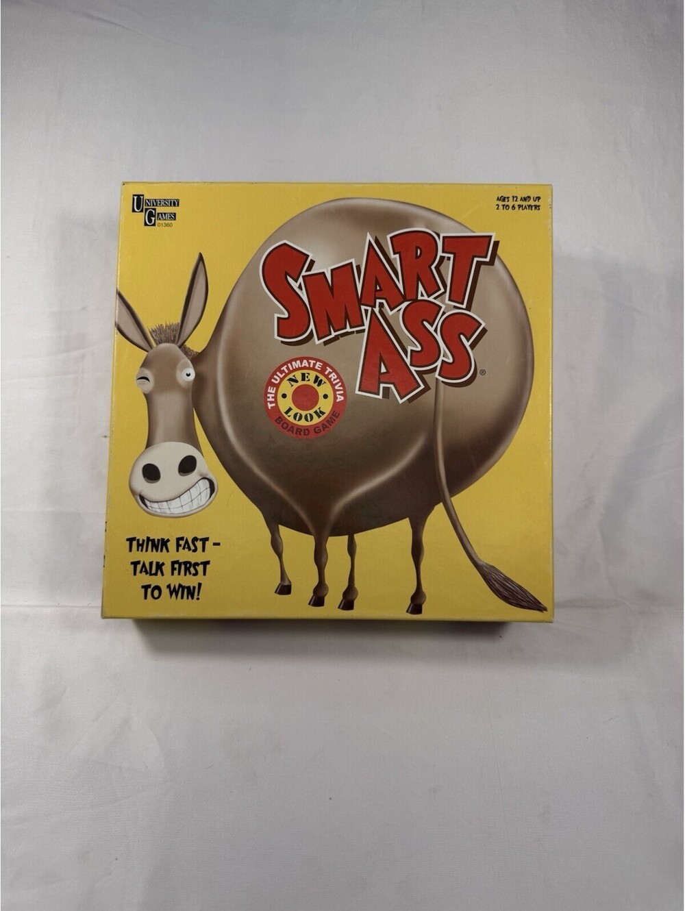 Smart Ass The Board Game University Games 2013 Trivia Party Game Complete